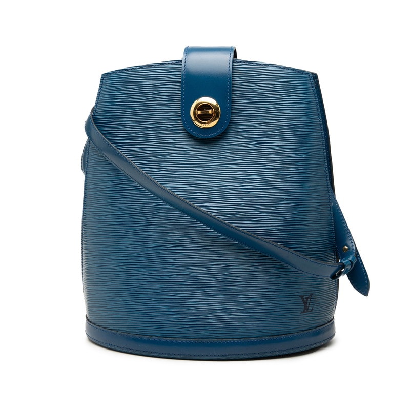 ルイ ヴィトン エピ クリュニー ショルダーバッグ M52255 トレドブルー レザー レディース LOUIS VUITTON 中古