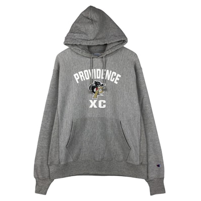 古着 チャンピオン Champion REVERSE WEAVE リバースウィーブ カレッジ キャラクター スウェットプルオーバーパーカー メンズL相当/eaa606139