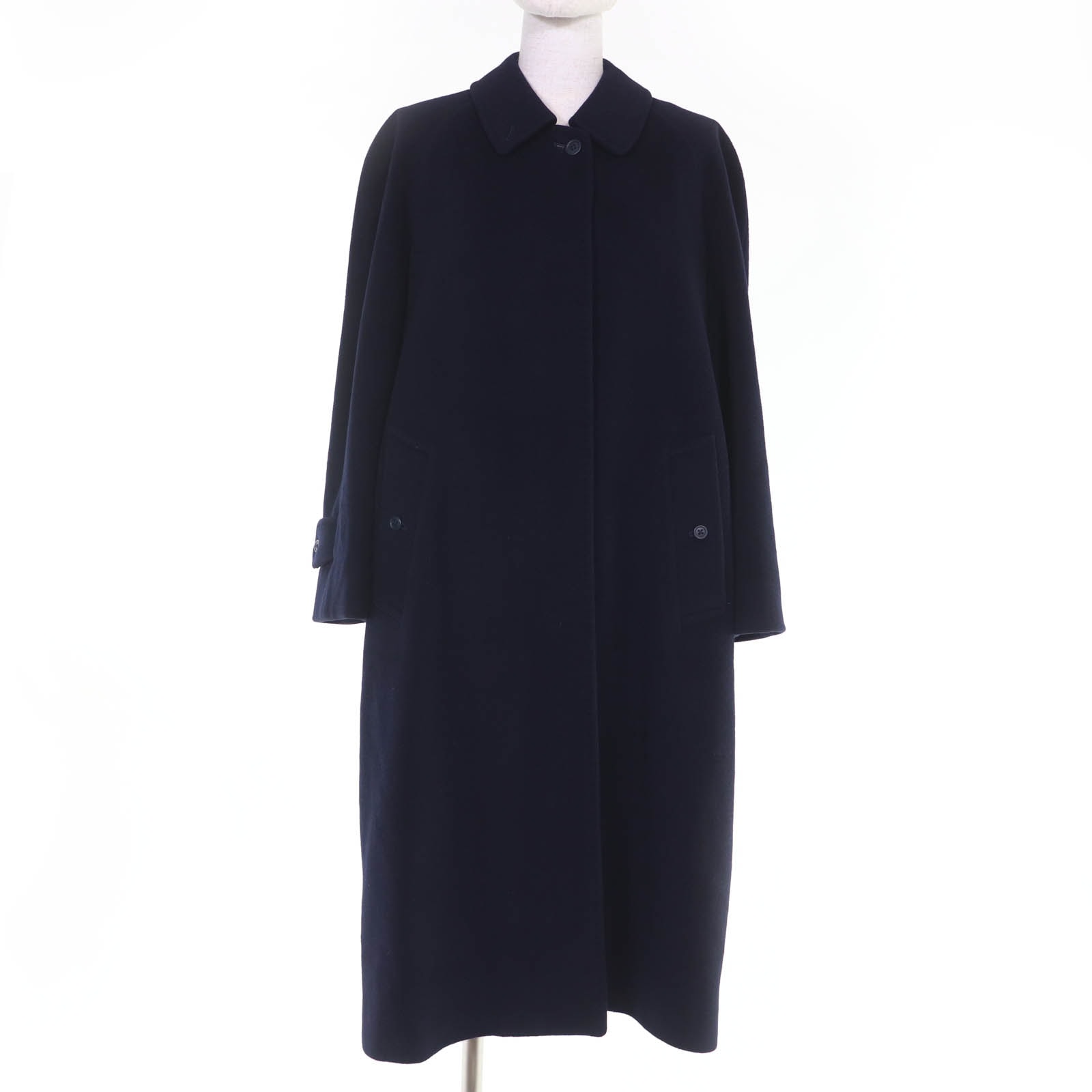 美品 バーバリー コート ネイビー レディース 9