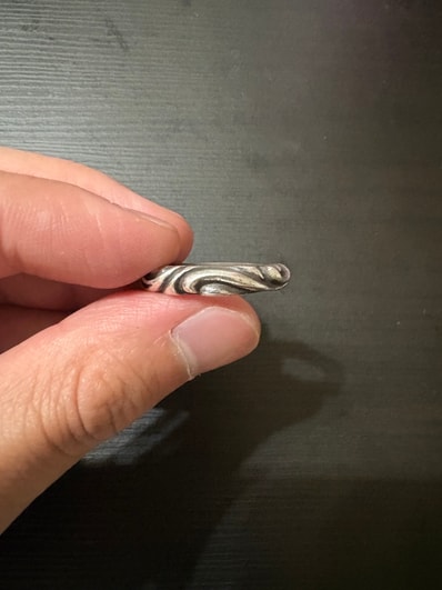 Chrome Hearts SCRL BAND "Silver"