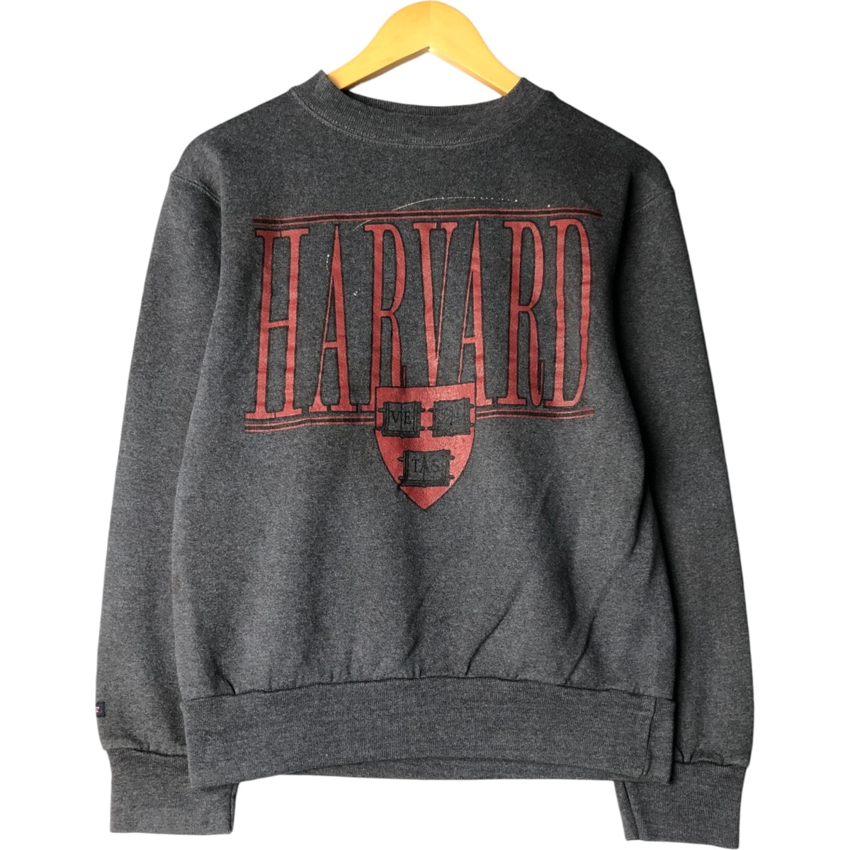 古着 90~00年代 ジャンスポーツ JANSPORT HARVARD ハーバード大学 カレッジスウェットシャツ トレーナー USA製 メンズS相当 ヴィンテージ/eaa600910