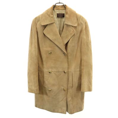 LOEWE ロエベ スエード レザーコート