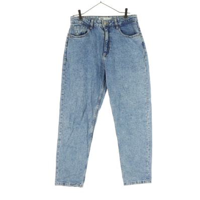 ZARA ザラ ストレートデニムパンツ 40 ブルー系