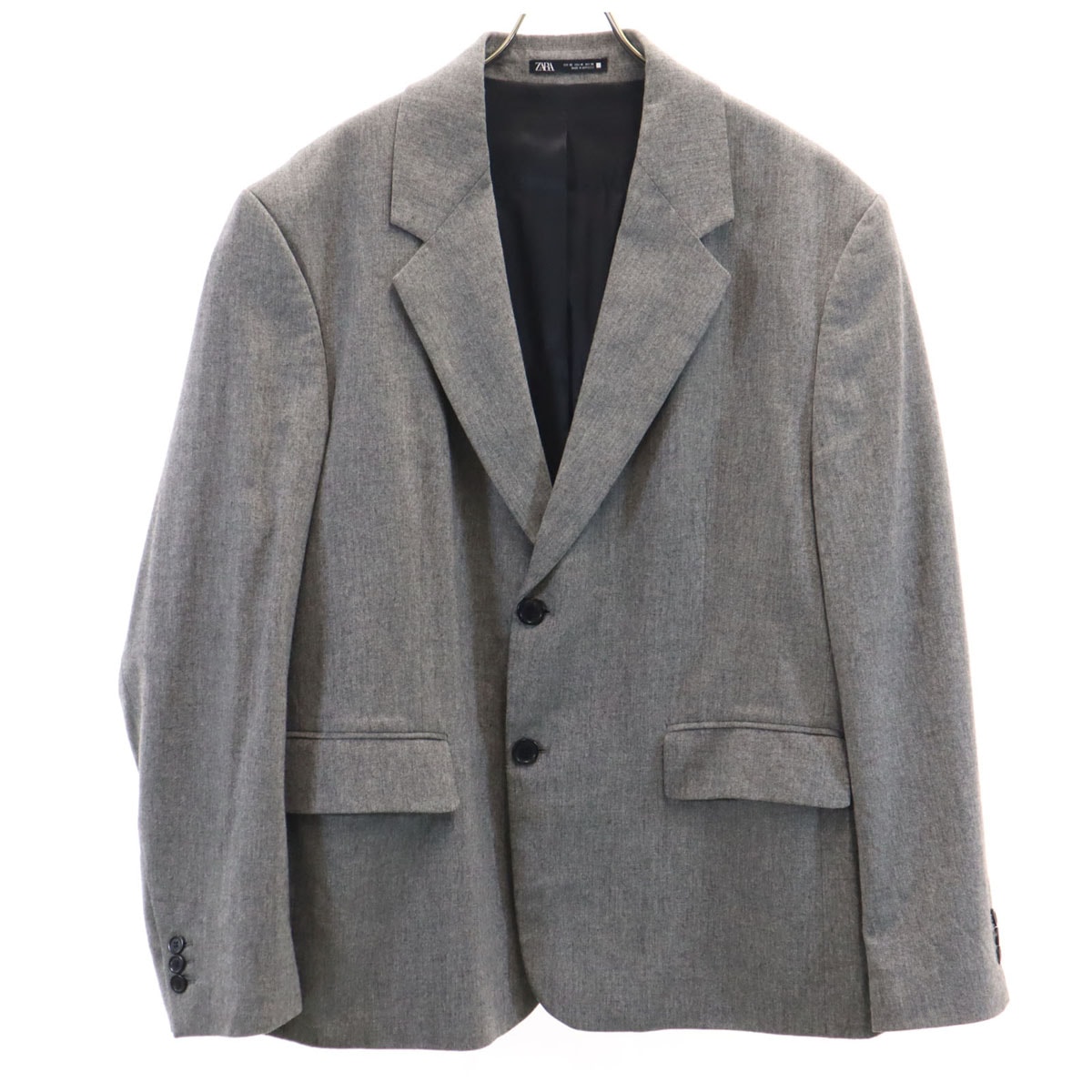 ZARA ザラ テーラードジャケット 52 グレー