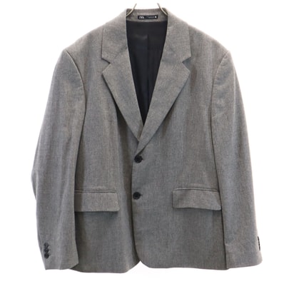 ZARA ザラ テーラードジャケット 52 グレー