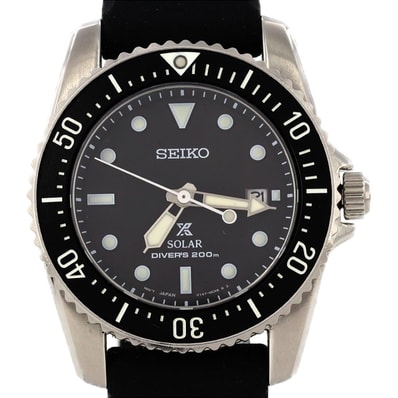 セイコー プロスペックス V147-0CS0/SBDN075 SS ソーラークォーツ