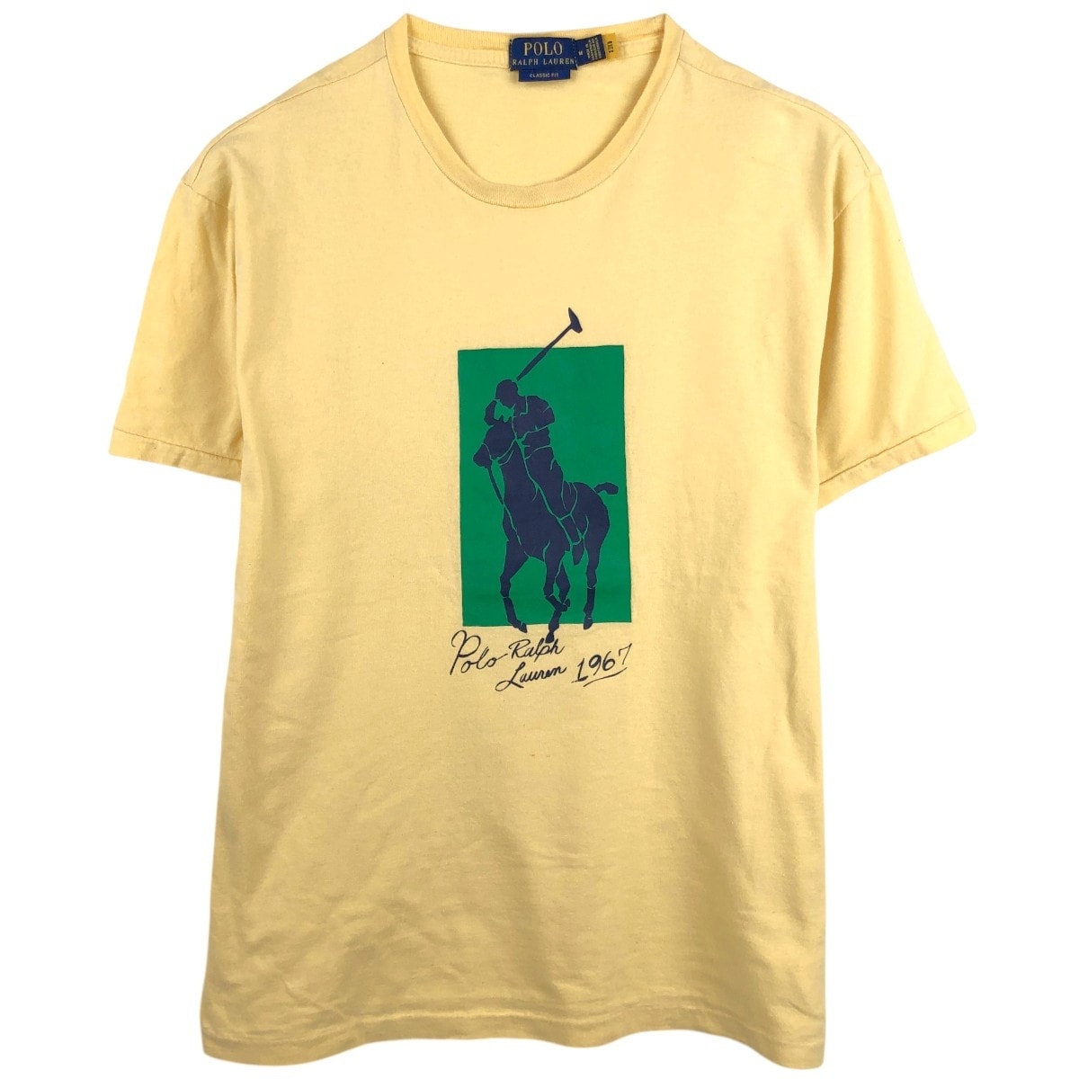 古着 ラルフローレン Ralph Lauren POLO RALPH LAUREN CLASSIC FIT デカロゴ 半袖 ロゴTシャツ メンズM相当/eaa651407
