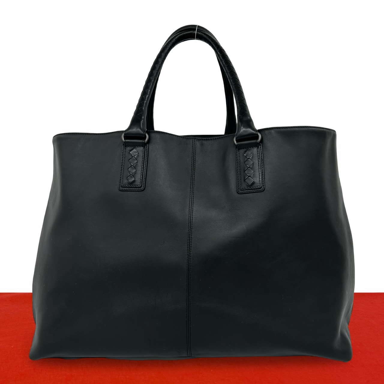 BOTTEGA VENETA ボッテガヴェネタ マルコポーロ レザー トートバッグ ブラック
 23531