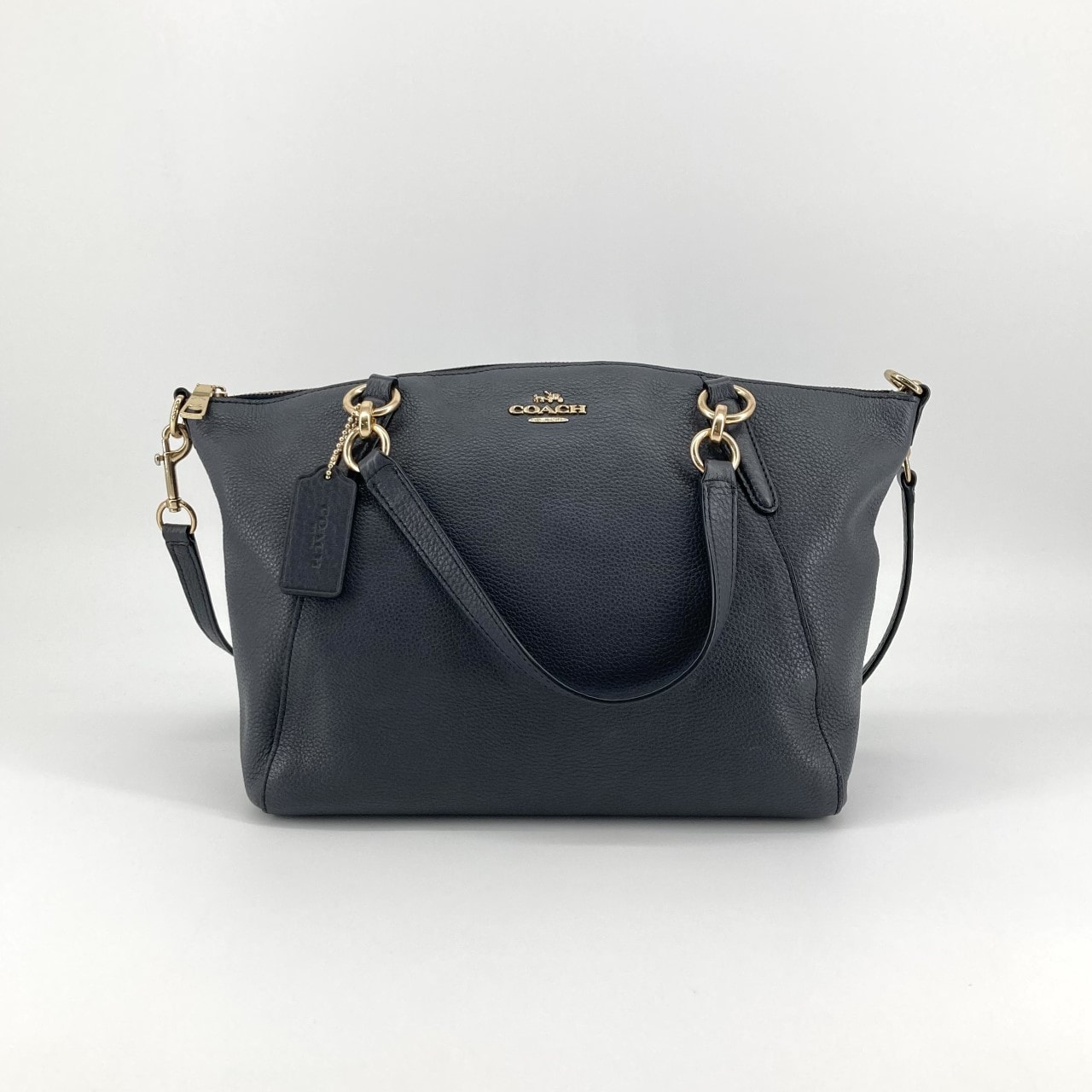 COACH(コーチ) スモールケルシーサッチェル F26917 ハンドバッグ ブラック