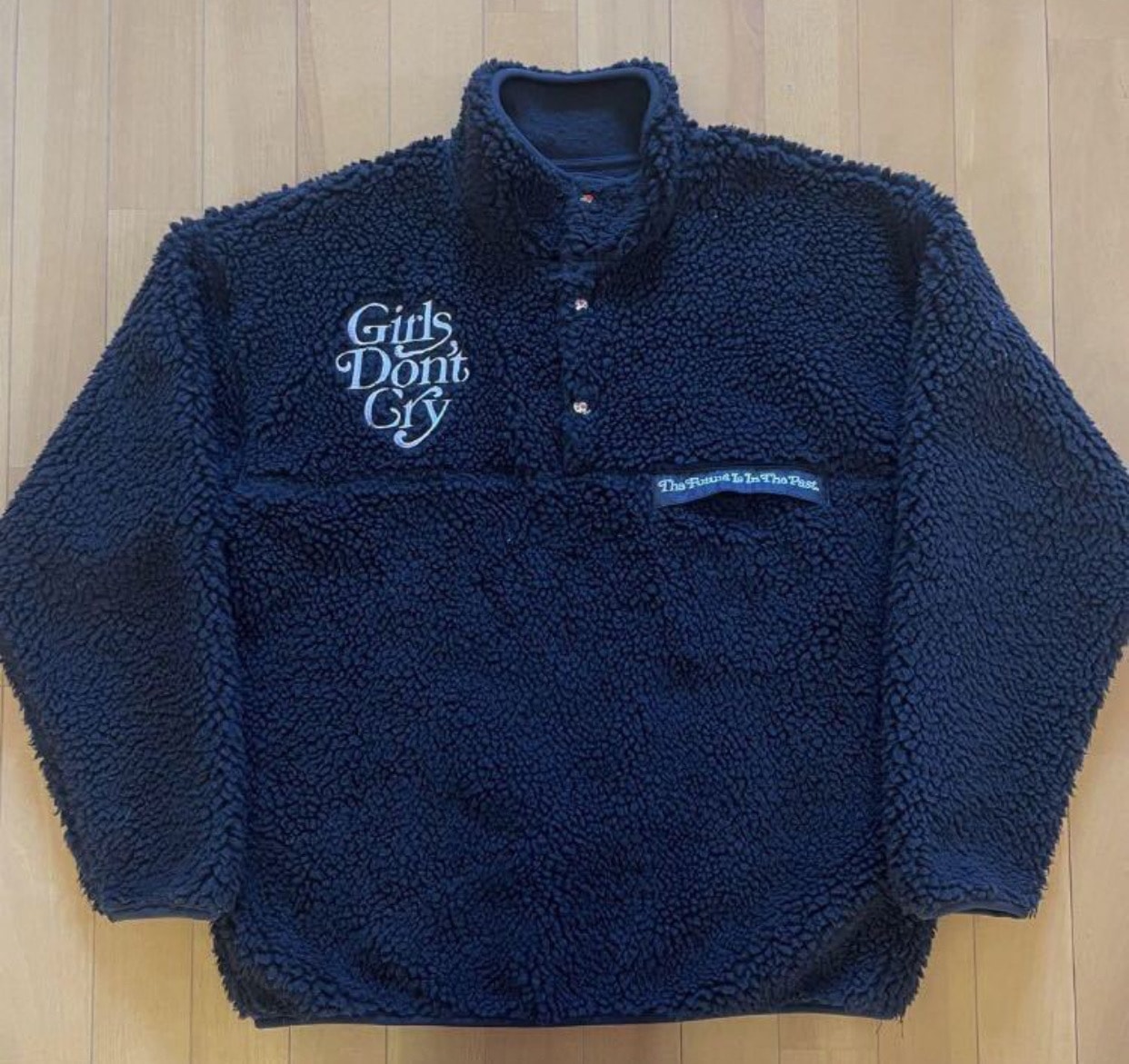 HUMAN MADE Girls Don ’t Cry fleece jacket "Black" / VERDY