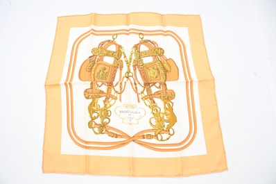 エルメス カレ45 Brides de Gala ブリッド・ドゥ・ガラ シルク