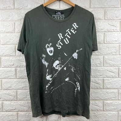 hysteric glamour ヒステリックグラマー KISS バンド Tシャツ L HYS GIRL BAND Tee
