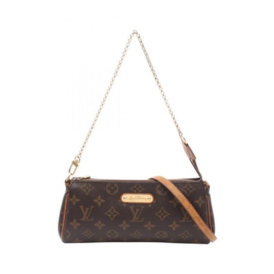 ルイ・ヴィトン LOUIS VUITTON エヴァ 2WAY ショルダーバッグ バッグ PVCコーティングキャンバス レザー モノグラム レディース ブラウン系 M95567 【中古】