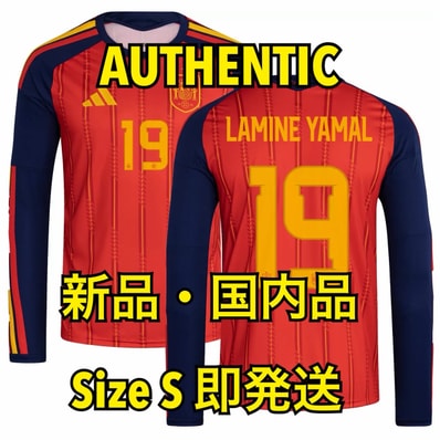 adidas Spain 26 Home Authentic L/S Jersey "Vivid Red"