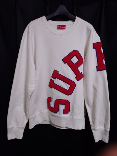 Supreme Big Arc Crewneck "White"