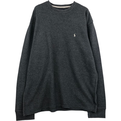 古着 ラルフローレン Ralph Lauren POLO RALPH LAUREN サーマルロンT ワッフル メンズXXL相当/eaa628357