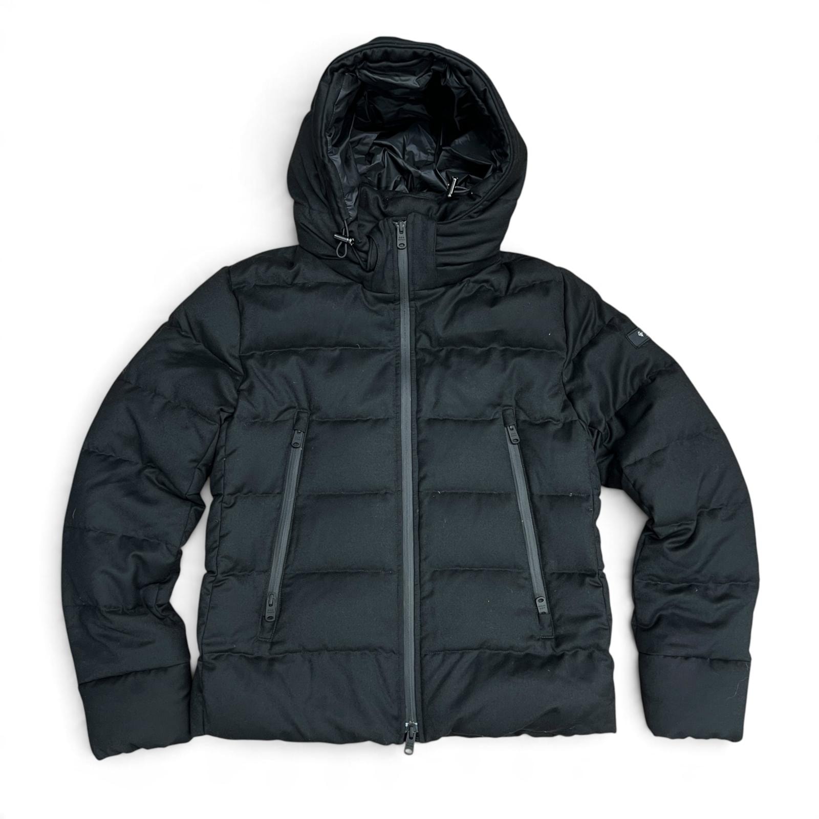 TATRAS 美品 タトラス 21AW AGORDO アゴルド ダウンジャケット MTKE21A4148-D ウール ダウン ブラック #01 ダウン アウター ABランク 中古 鑑定済 タトラスダウンジャケット
