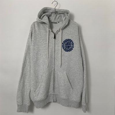 Carhartt WIP Hooded Jazzy Sweat Jacket "Ash Heather/Blue Iris"