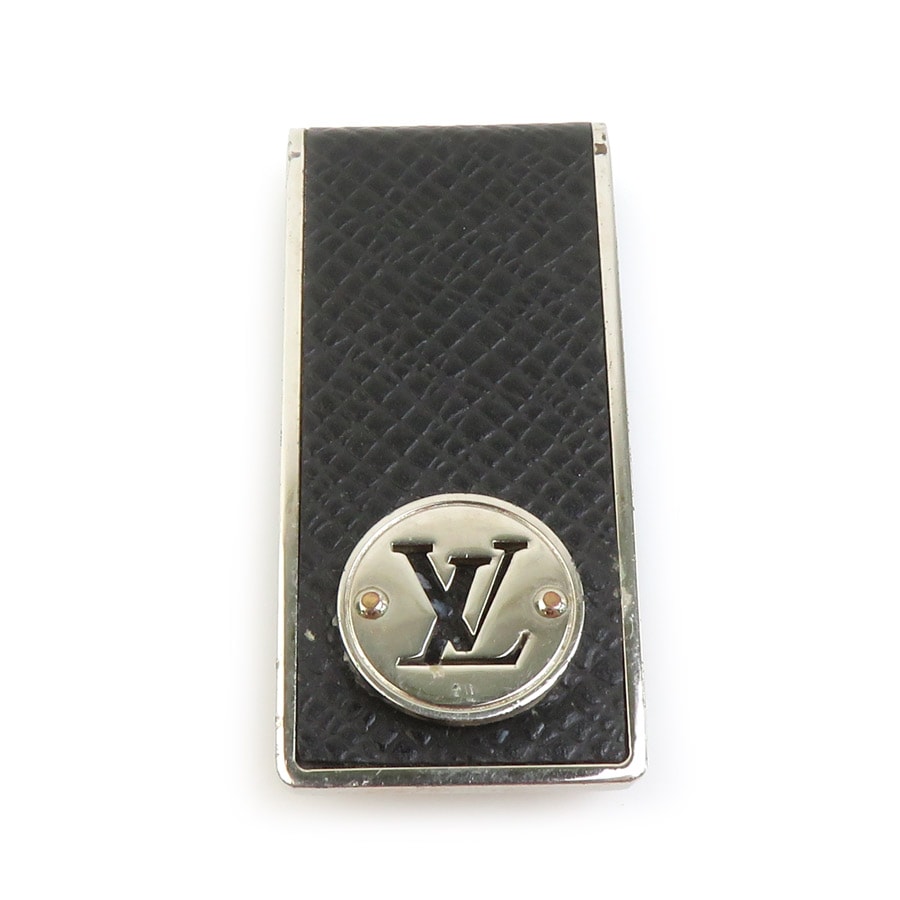 ルイ ヴィトン LOUIS VUITTON マネークリップ パンス ア ビエ ネオ LV クラブ メタル ブラック/シルバー メンズ M63069【中古】 h32408a