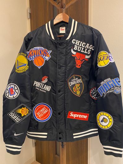 Supreme / Nike®/NBA Teams Warm-Up Jacket "Black"