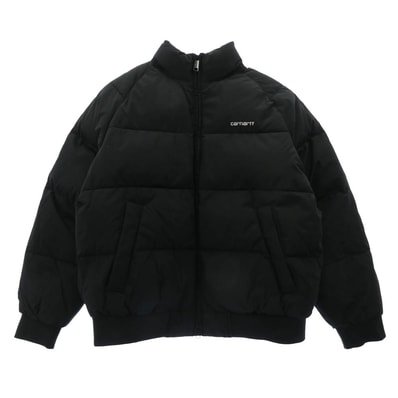 Carhartt カーハート ダウンジャケット I035345 WIP NEBRASKA JACKET ネブラスカ ダウン ジャケット ブラック系 M【中古】