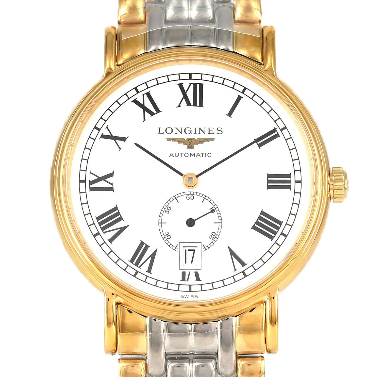 【新品】ロンジン プレザンス コンビ L4.805.2.11.7 SSxGP 自動巻