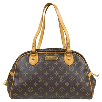 ルイヴィトン モントルグイユPM モノグラム ショルダーバッグ モノグラムキャンバス M95565 ブラウン レディース LOUIS VUITTON 中古