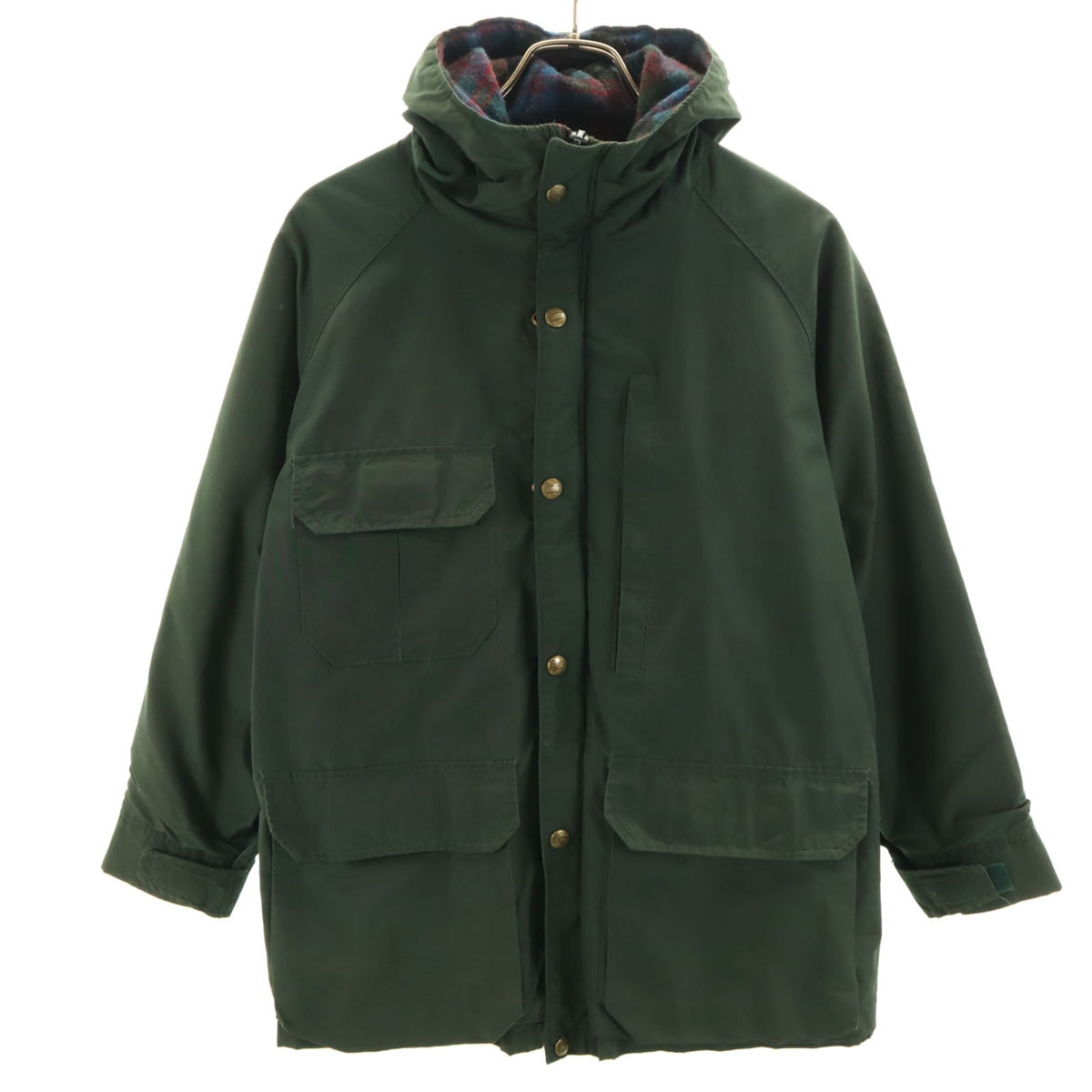 WOOLRICH ウールリッチ 80s USA製 ヴィンテージ 紺タグ ジャケット グリーン系