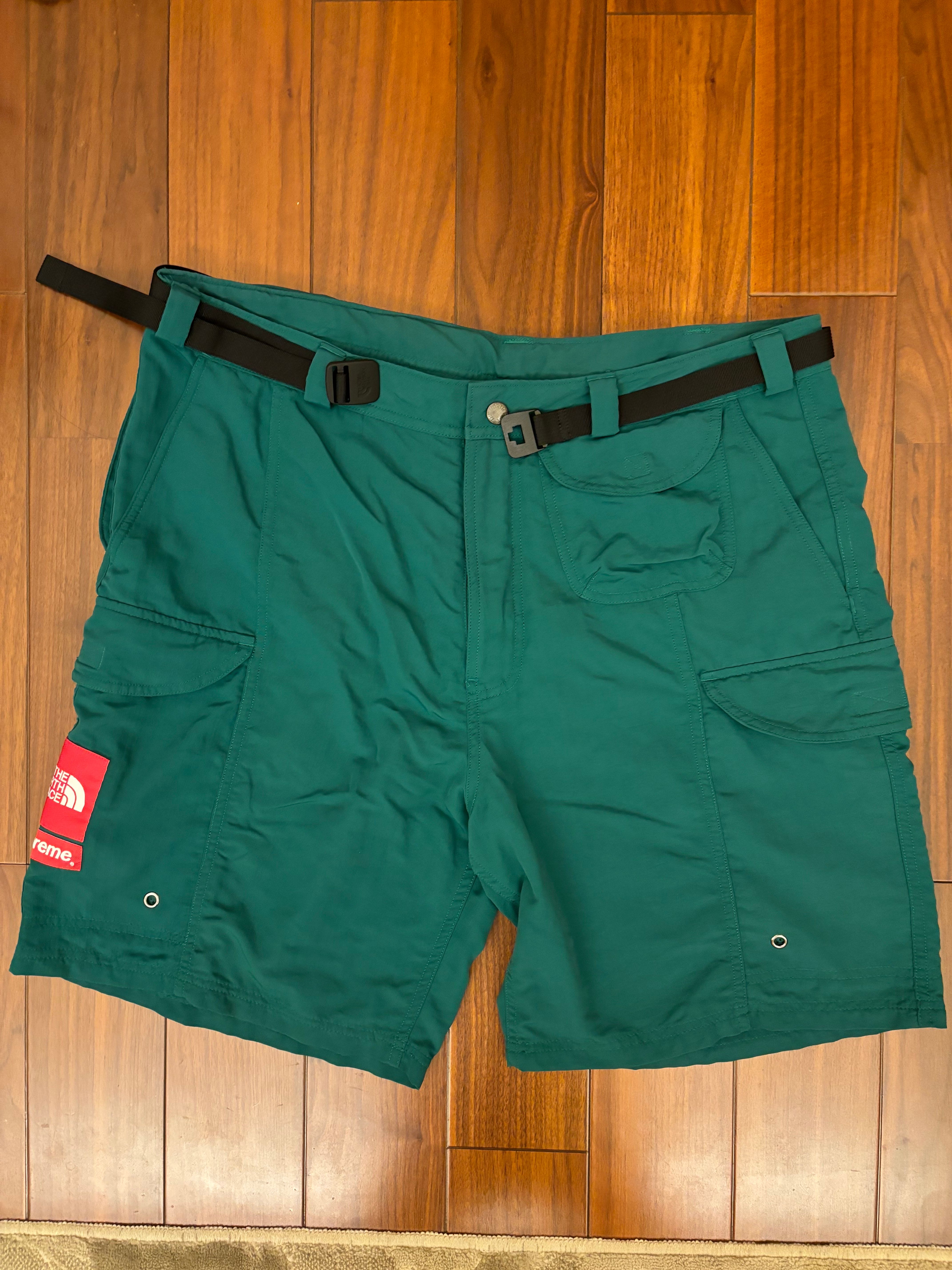 Supreme x The North Face Trekking Packable Belted Short "Ever Green"