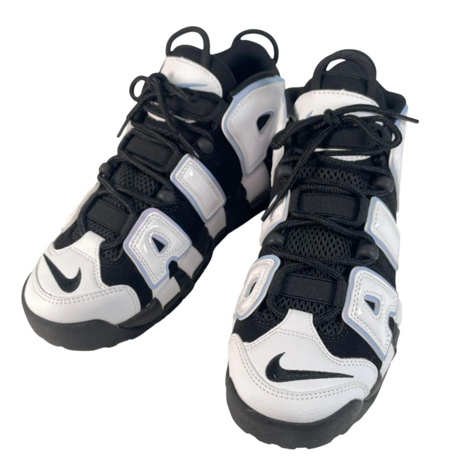 未使用品 NIKE ナイキ W AIR MORE UPTEMPO '96 DQ6200 001 スニーカー レザー ブラック レディース 24.5 38.5 7.5【古着】【中古】