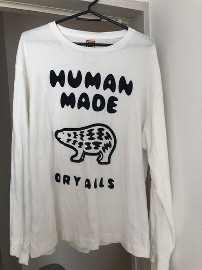 HUMAN MADE LONG-T #1"White"