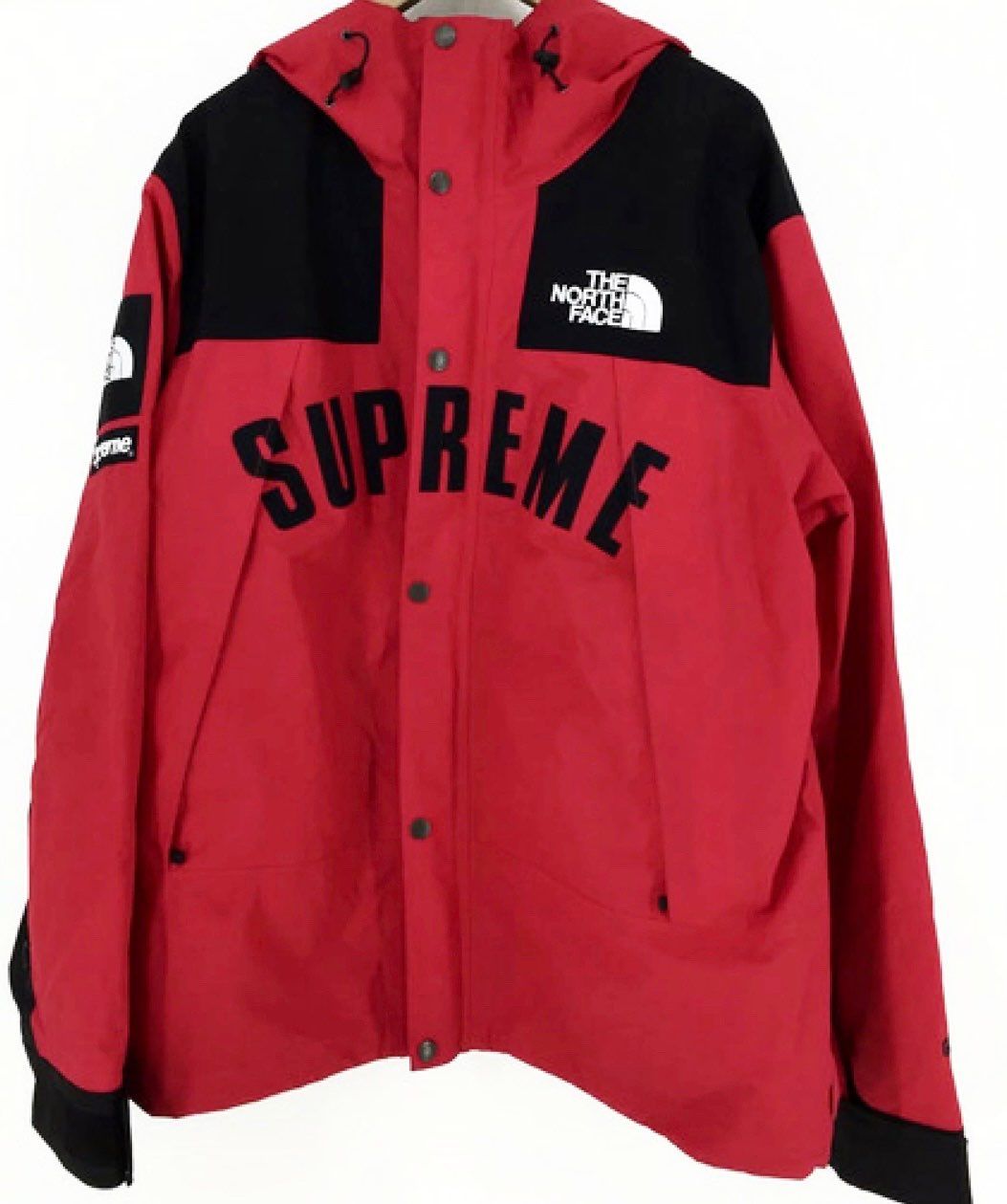 Supreme x The North Face Arc Logo Mountain Parka "Red"