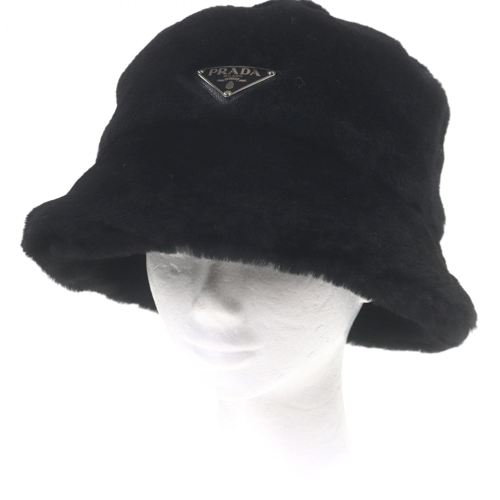 極美品 プラダ ハット ブラック メンズ XL 2HC137