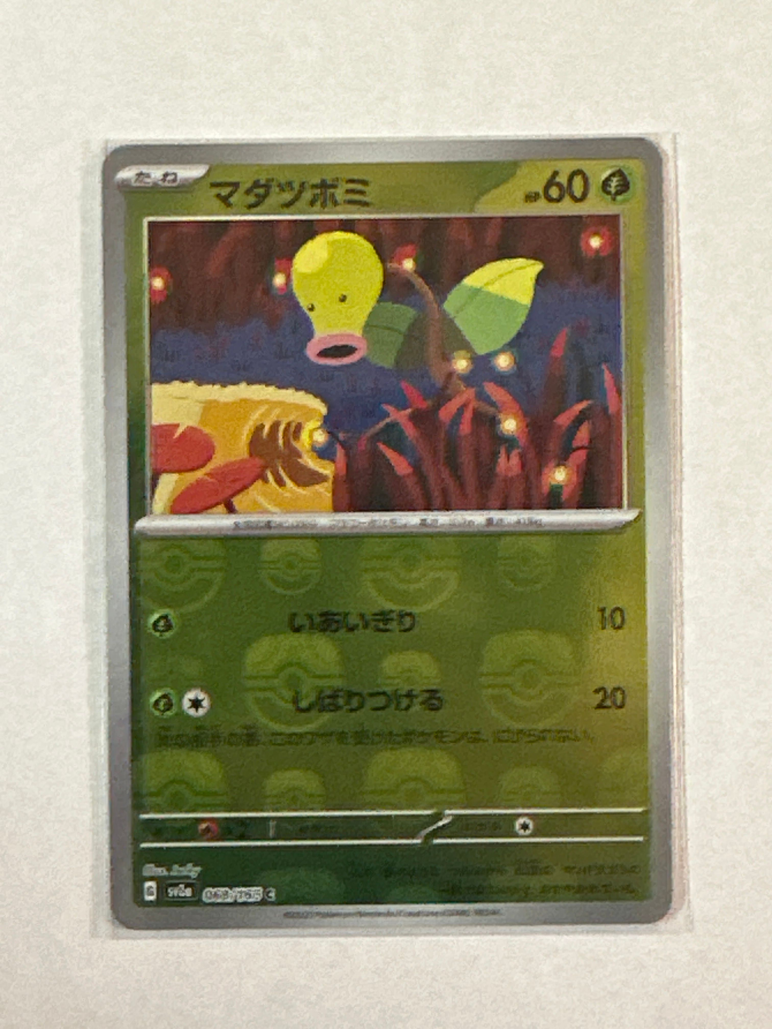 マダツボミ C: マスターボールミラー[SV2a 069/165](強化拡張パック「ポケモンカード151」)