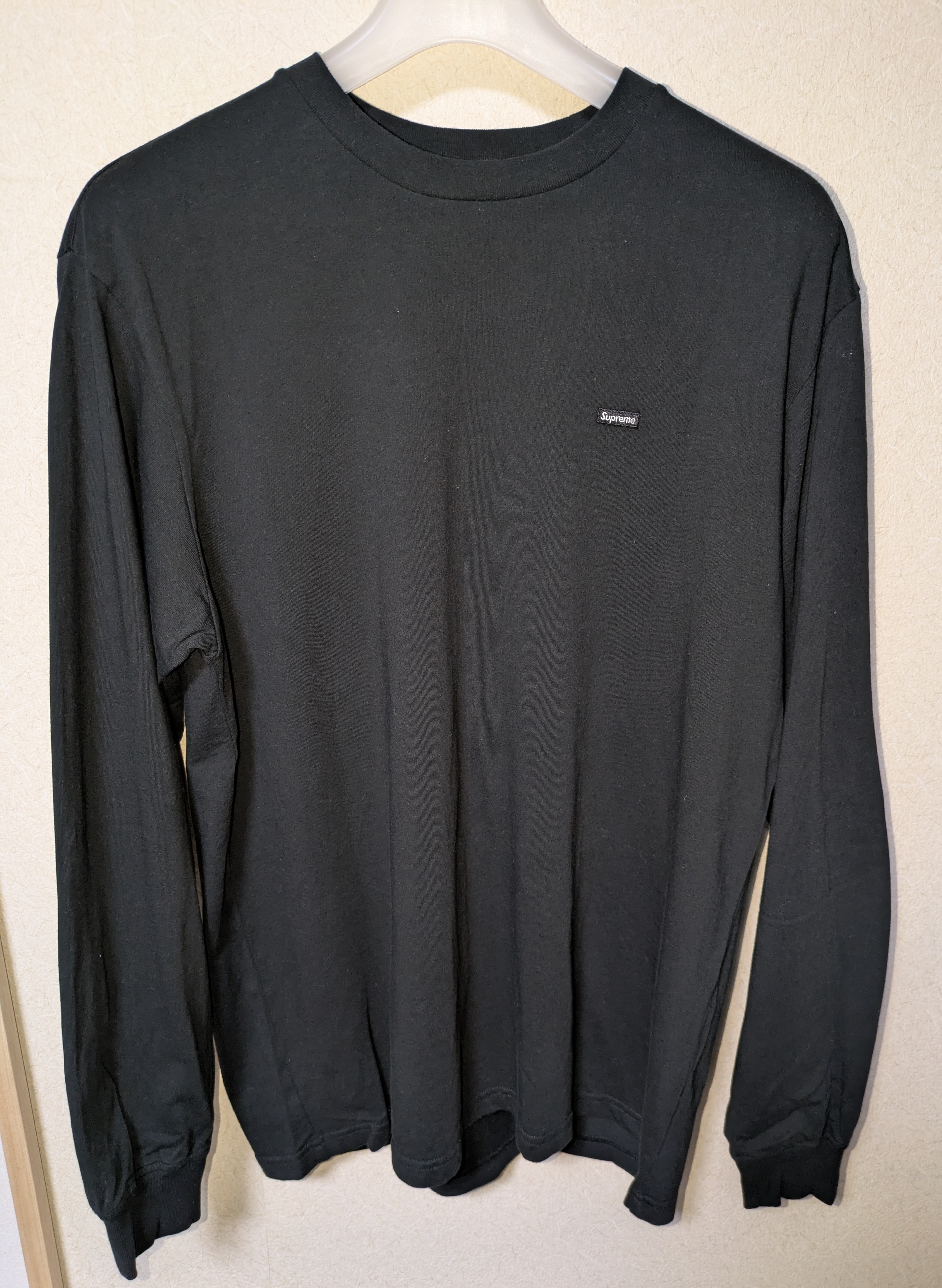 Supreme Small Box L/S Tee "Black" (25SS)