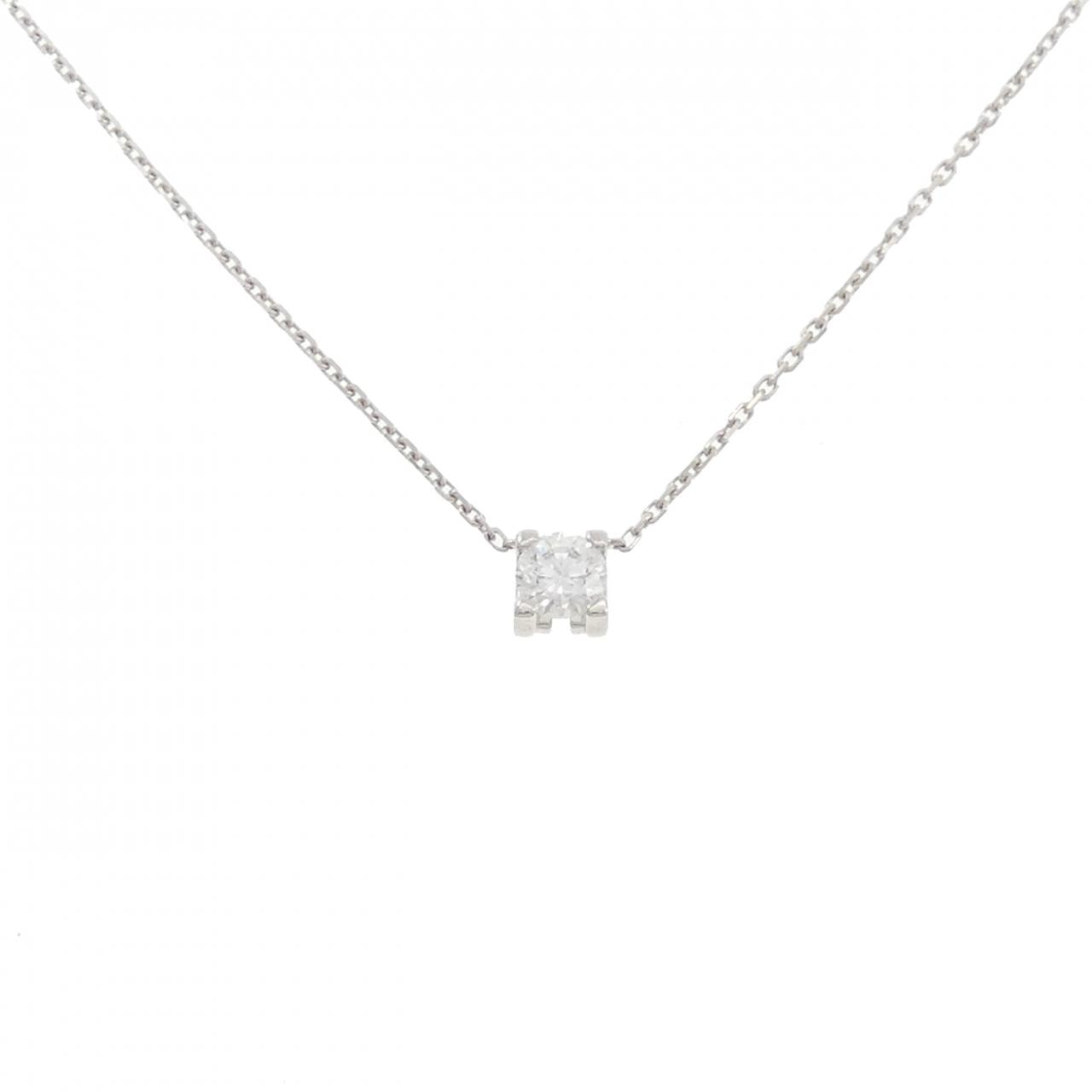 カルティエ Cドゥ カルティエ ネックレス 0.30CT F VS1 VG