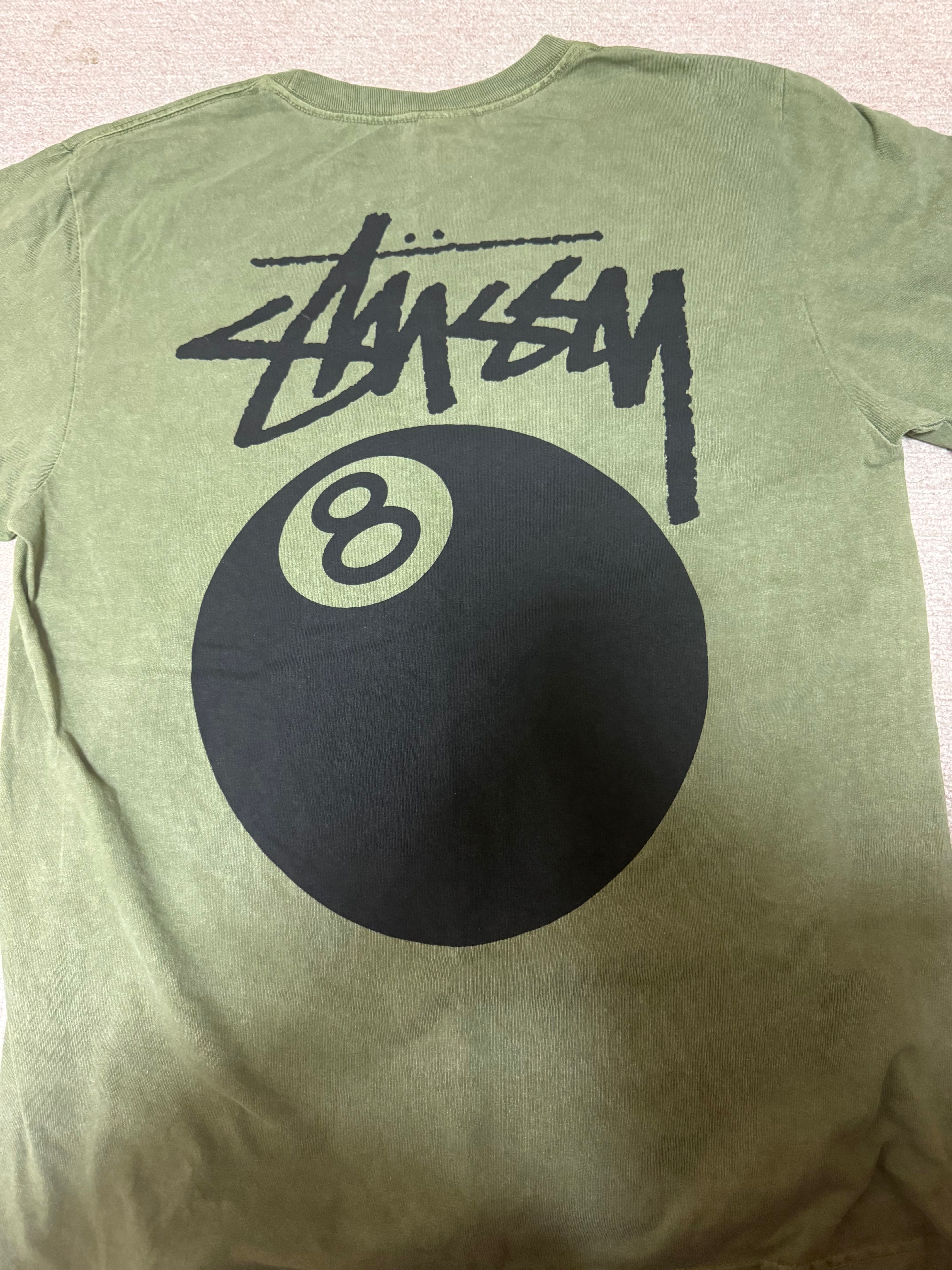 Stussy 8 Ball Tee Pigment Dyed "Olive"