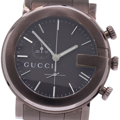 ☆良品 グッチ Gクロノ 101M/YA101341 メンズ 【中古】