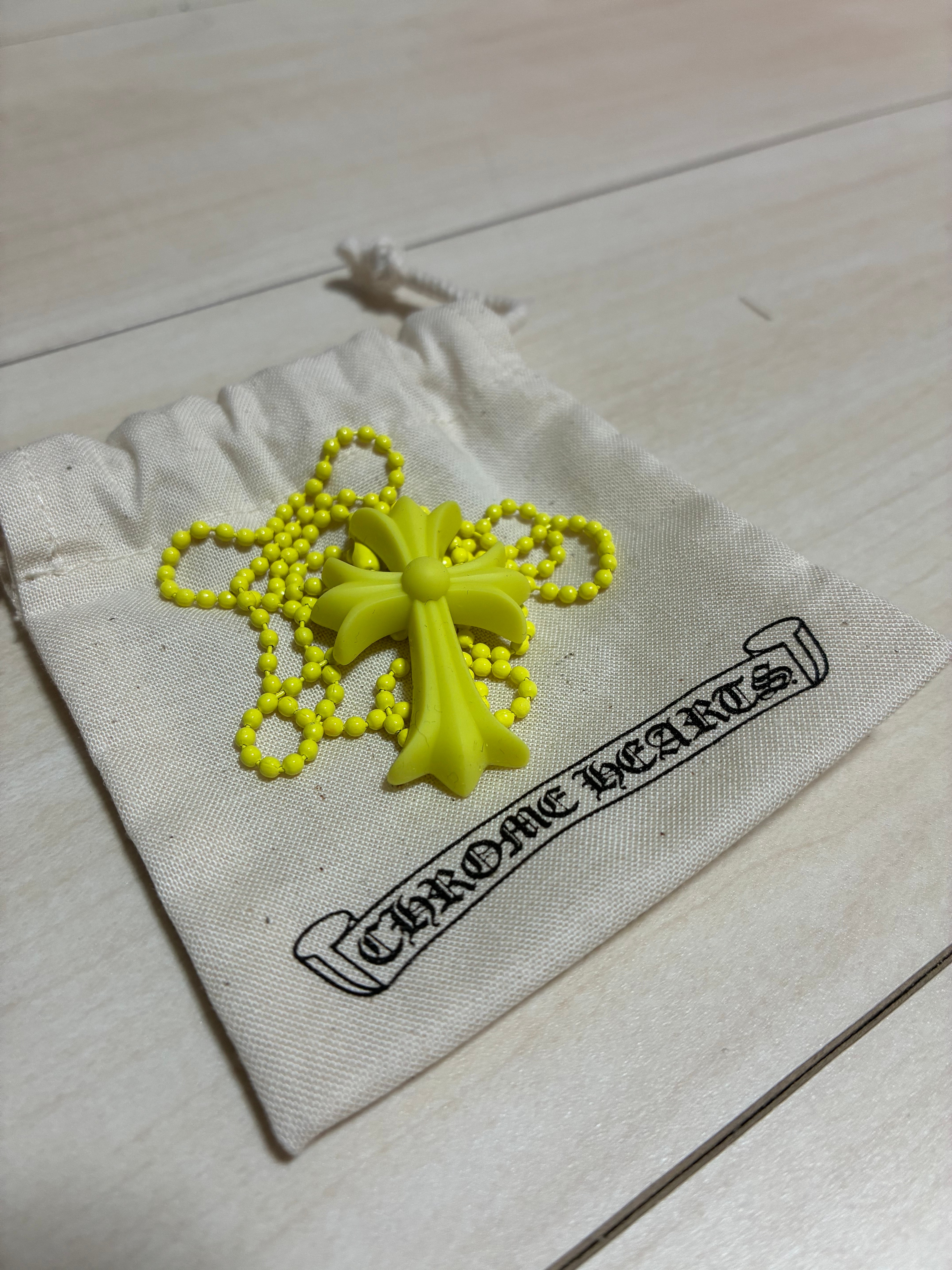 A (未使用に近い)】クロムハーツ ラバー スモール CHクロス シリコン