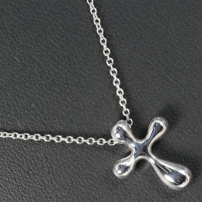 ティファニー クロス エルサ・ペレッティ レディースネックレス