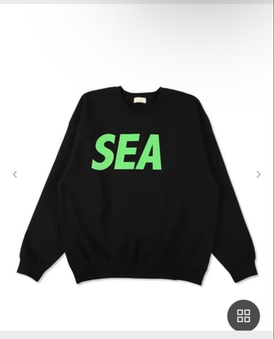WIND AND SEA Crewneck Sweatshirt "Black"