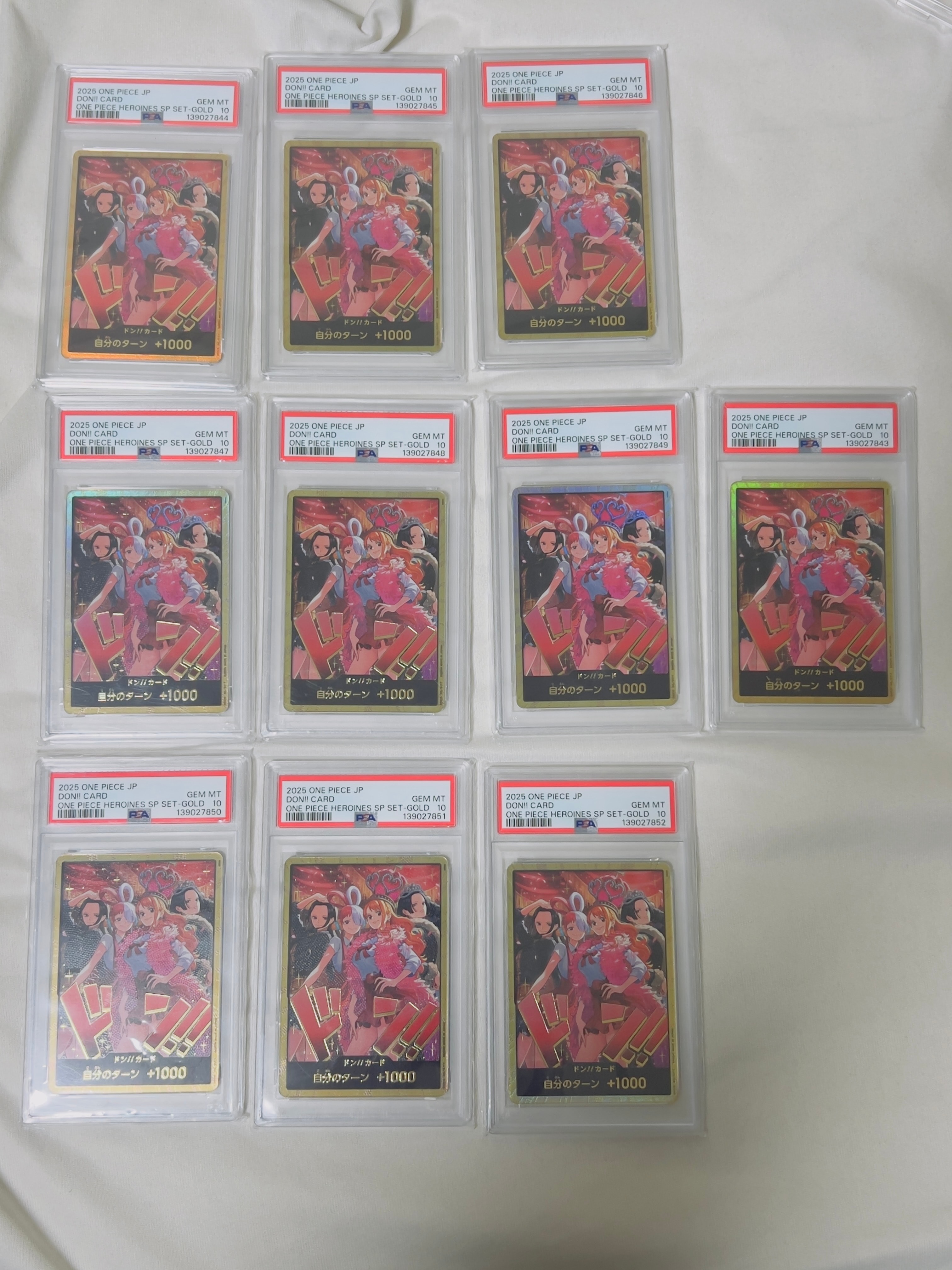 ドン!!カード : ロビン&ウタ&ナミ&ハンコック スーパーパラレル [開封済み](エクストラブースター「ワンピース ヒロインズエディション スペシャルセット」)