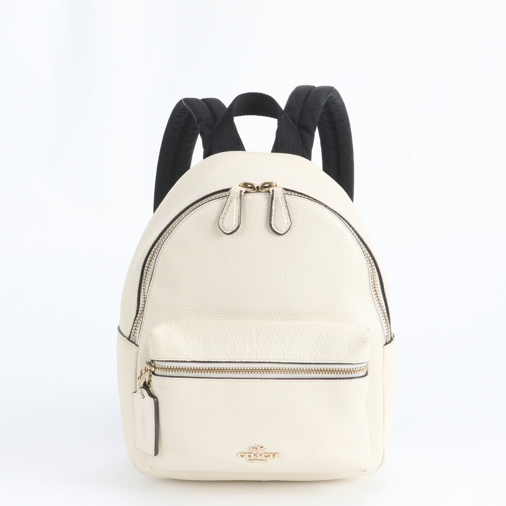■美品 コーチ ミニチャーリー F38263 リュックサック レザー