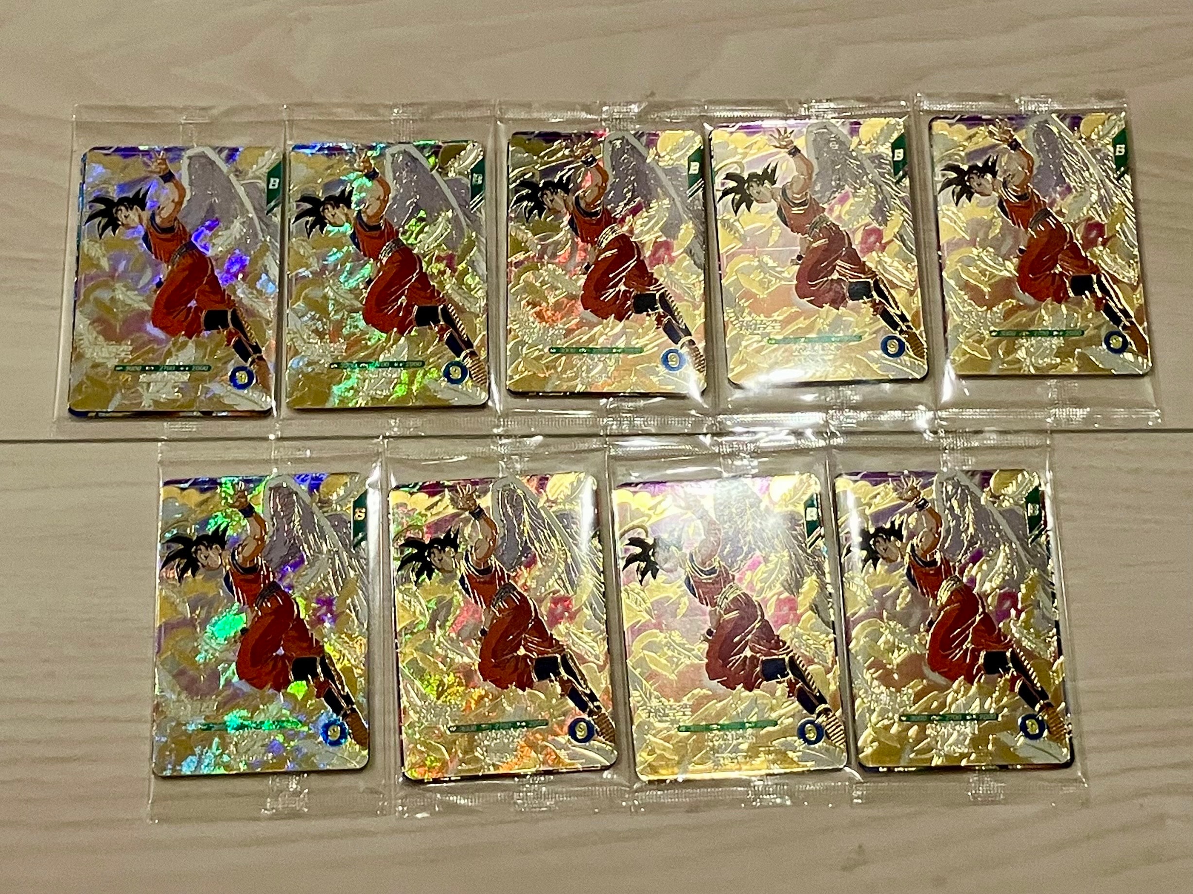 孫悟空 / ベジータ / バーダック GDR [SDVP-020 / SDVP-021 / SDVP-022](ドラゴンボールスーパーダイバーズ「3種連続!ゴッドレアカード店頭配布キャンペーン!!3種セット」)