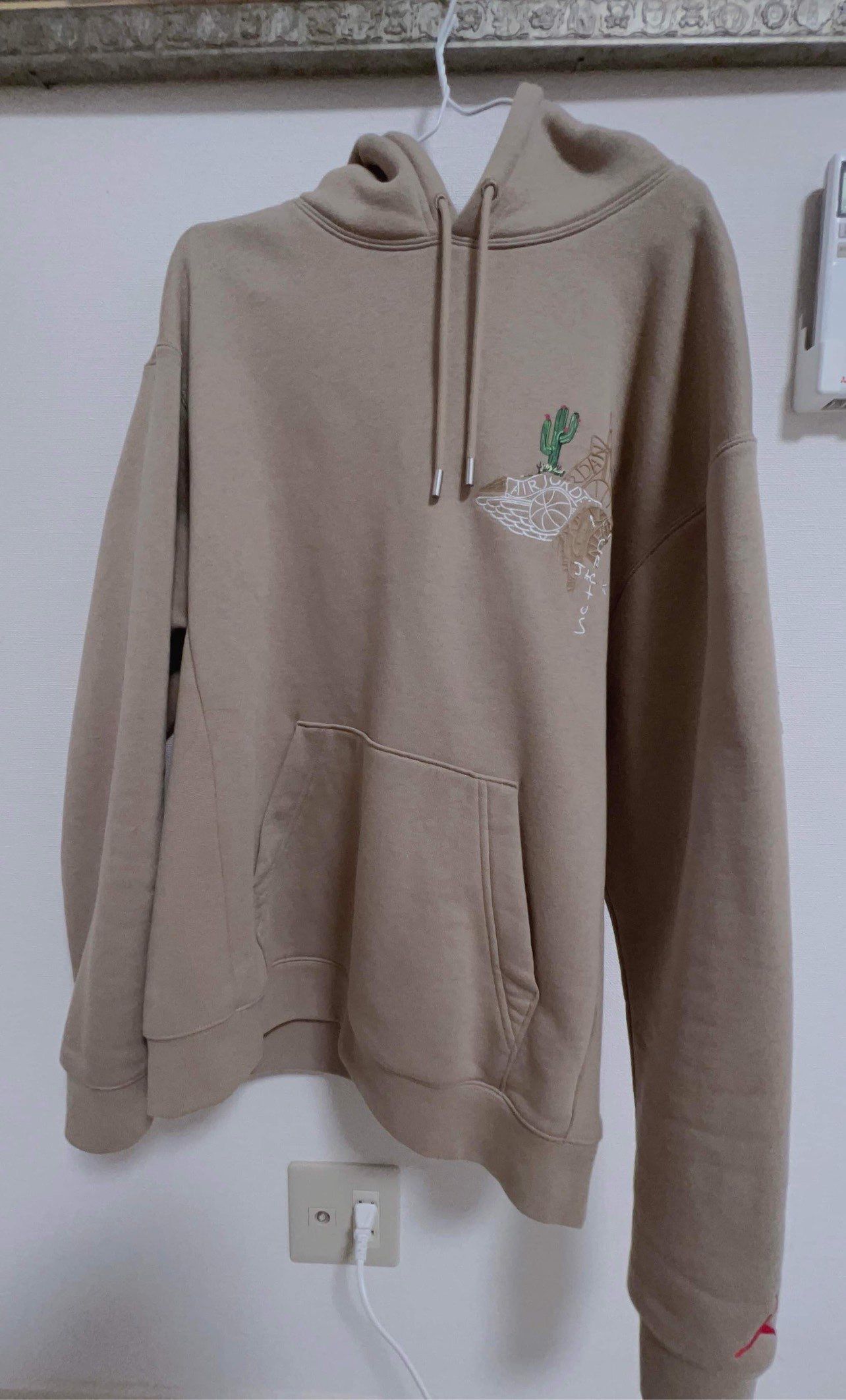 Air Jordan x Travis Cactus Jack Pullover Hoodie "Khaki Desert"
