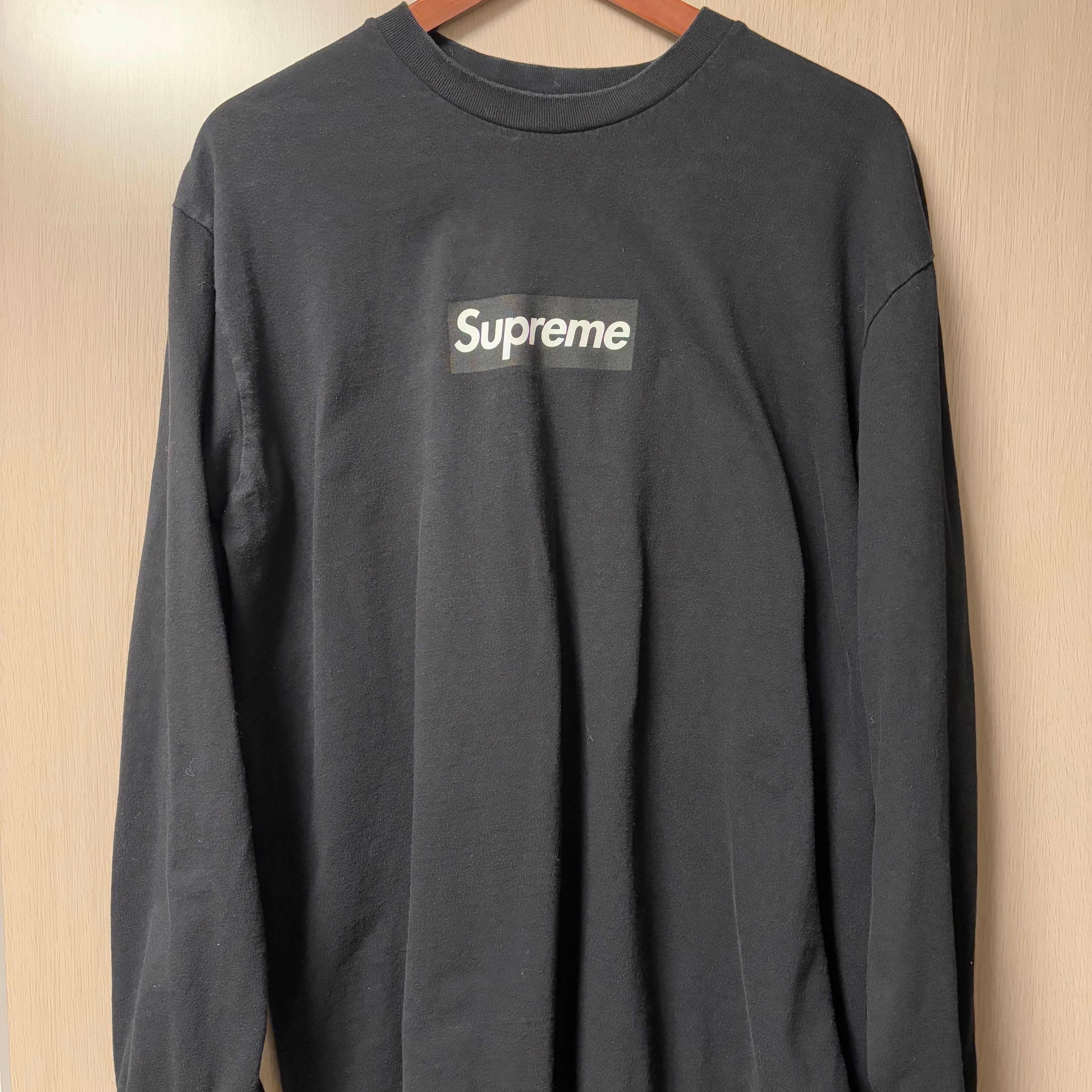 Supreme Box Logo L/S Tee "Black"