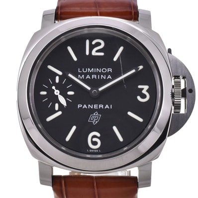 パネライ PANERAI PAM00005 ルミノールマリーナ ロゴ 手巻き メンズ H#144823