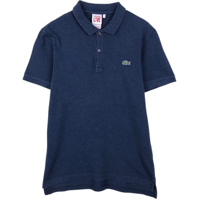 古着 ラコステ LACOSTE LIVE 半袖 ポロシャツ レディースM相当/eaa641988