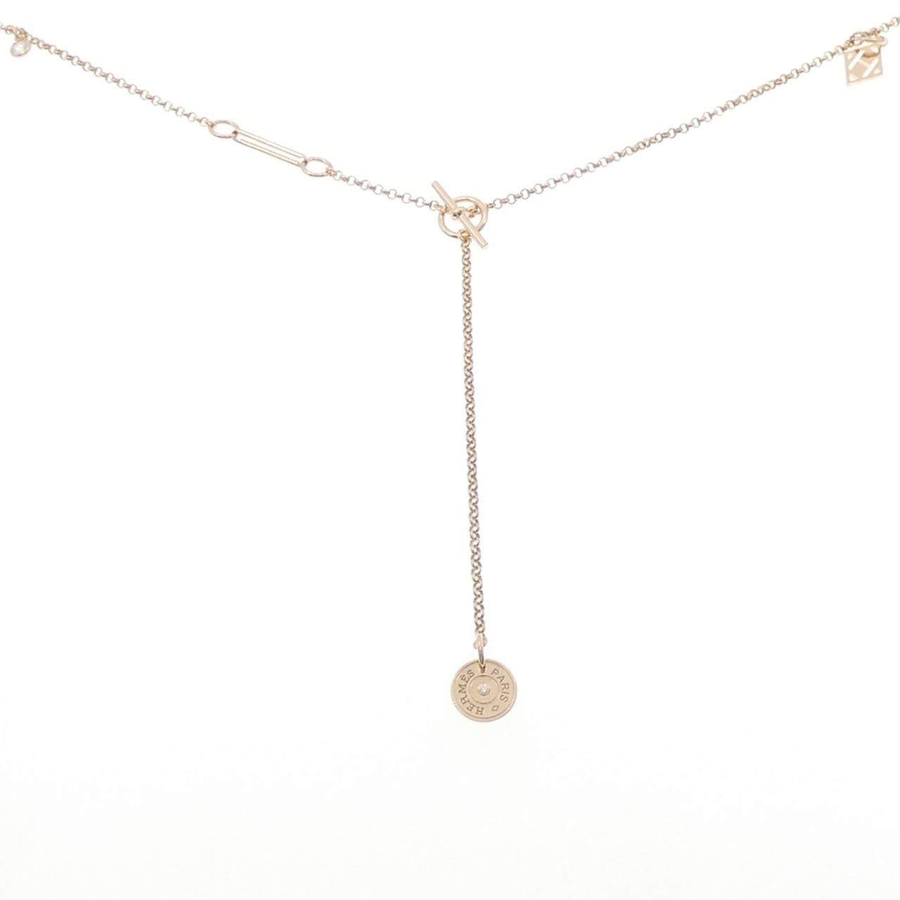 エルメス ガンバード ネックレス 0.11CT