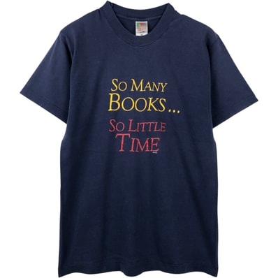 古着 00年代 フルーツオブザルーム FRUIT OF THE LOOM メッセージプリントTシャツ メンズM相当/eaa649668